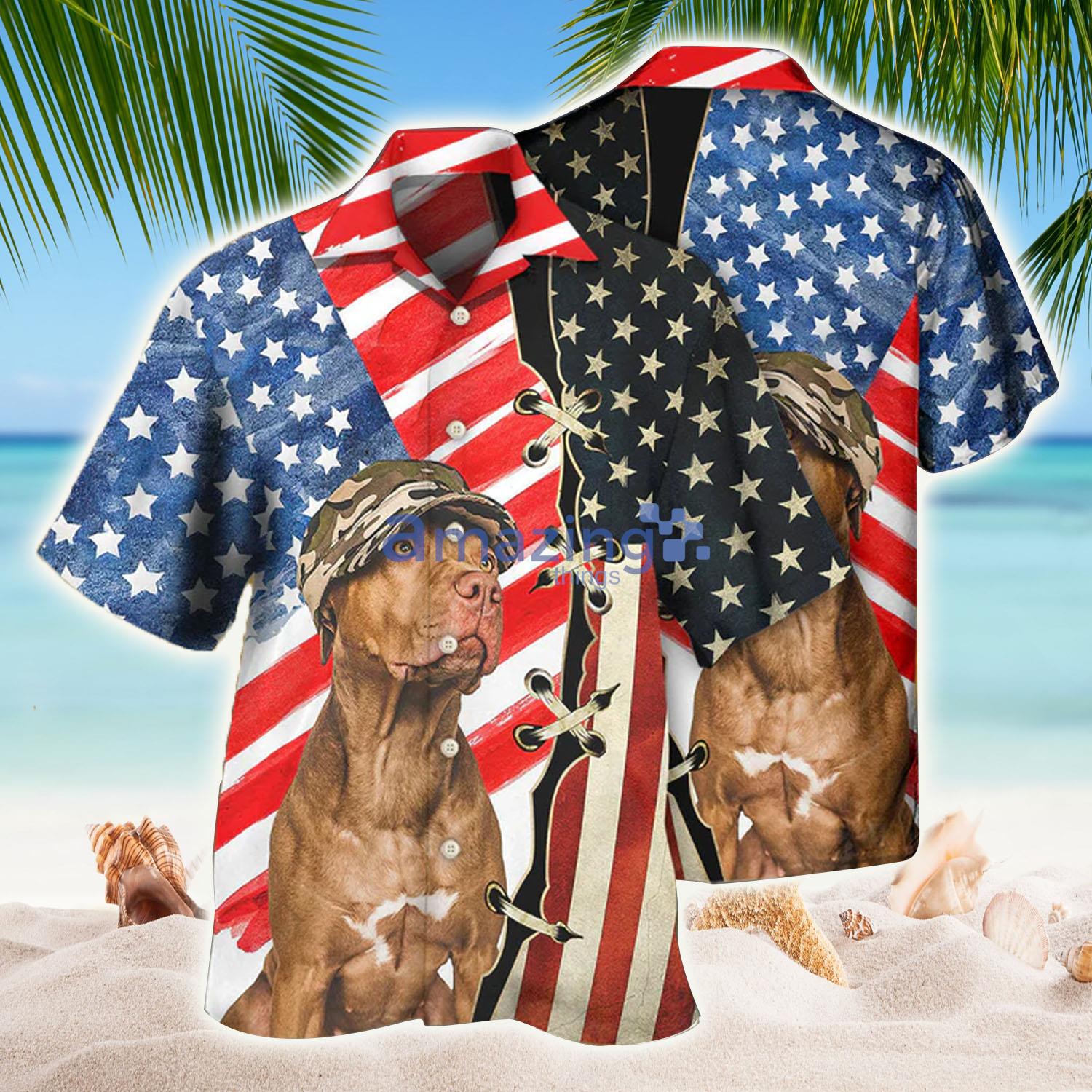Dog Independence Day Hawaiian Shirt - Dog Independence Day Hawaiian Shirt