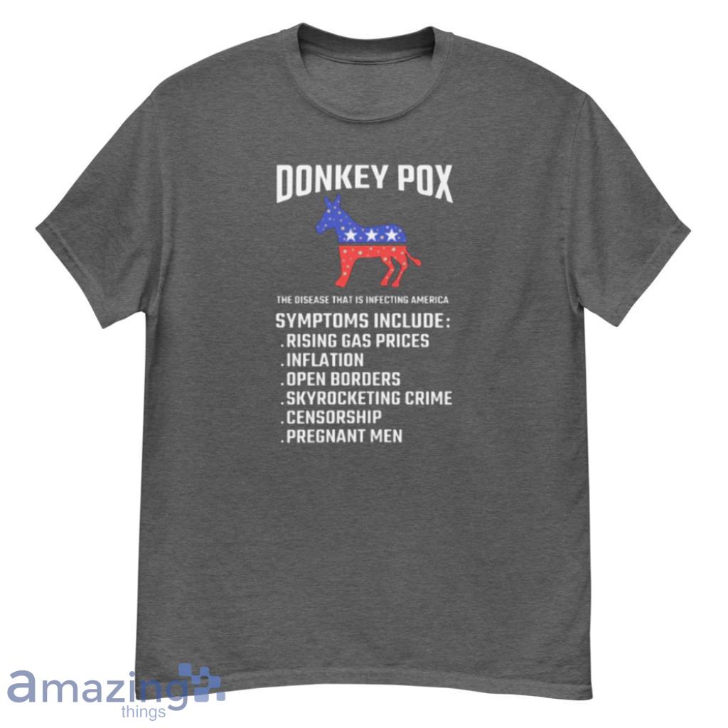 Donkey Pox Symptoms IncludeT-Shirt - G500 Men’s Classic T-Shirt-1