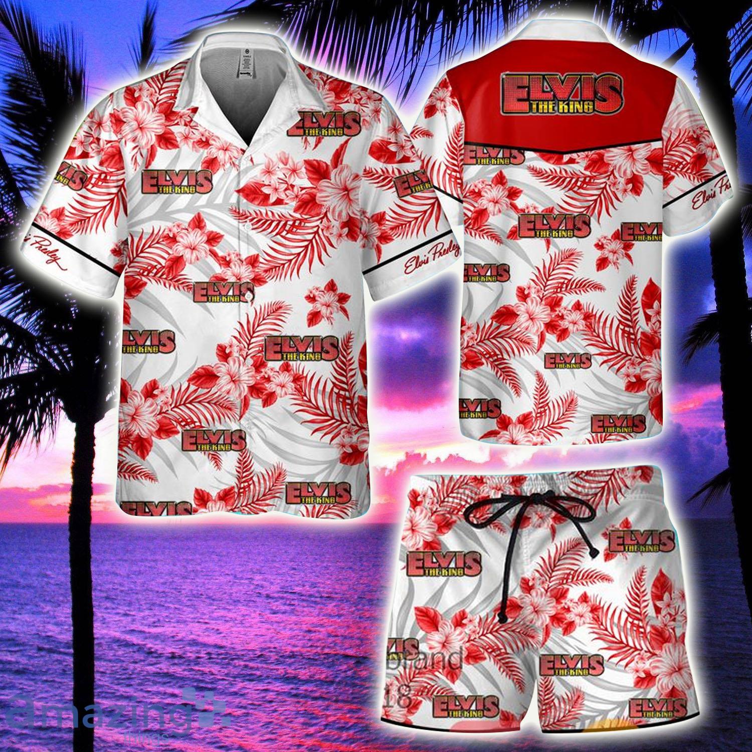 Elvis Presley Hawaiian Shirt And Shorts - Elvis Presley Hawaiian Shirt And Shorts