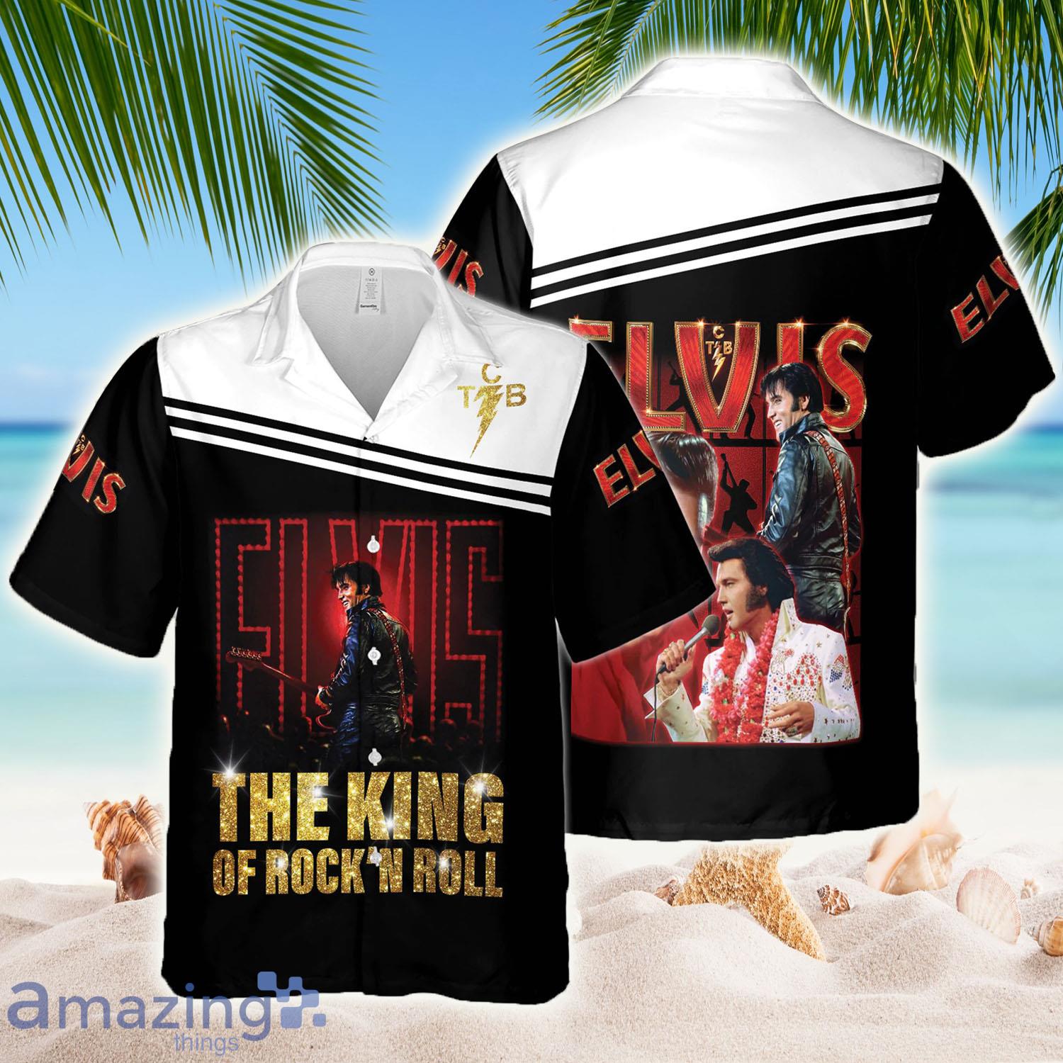 The King Elvis Presley Hawaiian Shirt Gift For Elvis Lovers