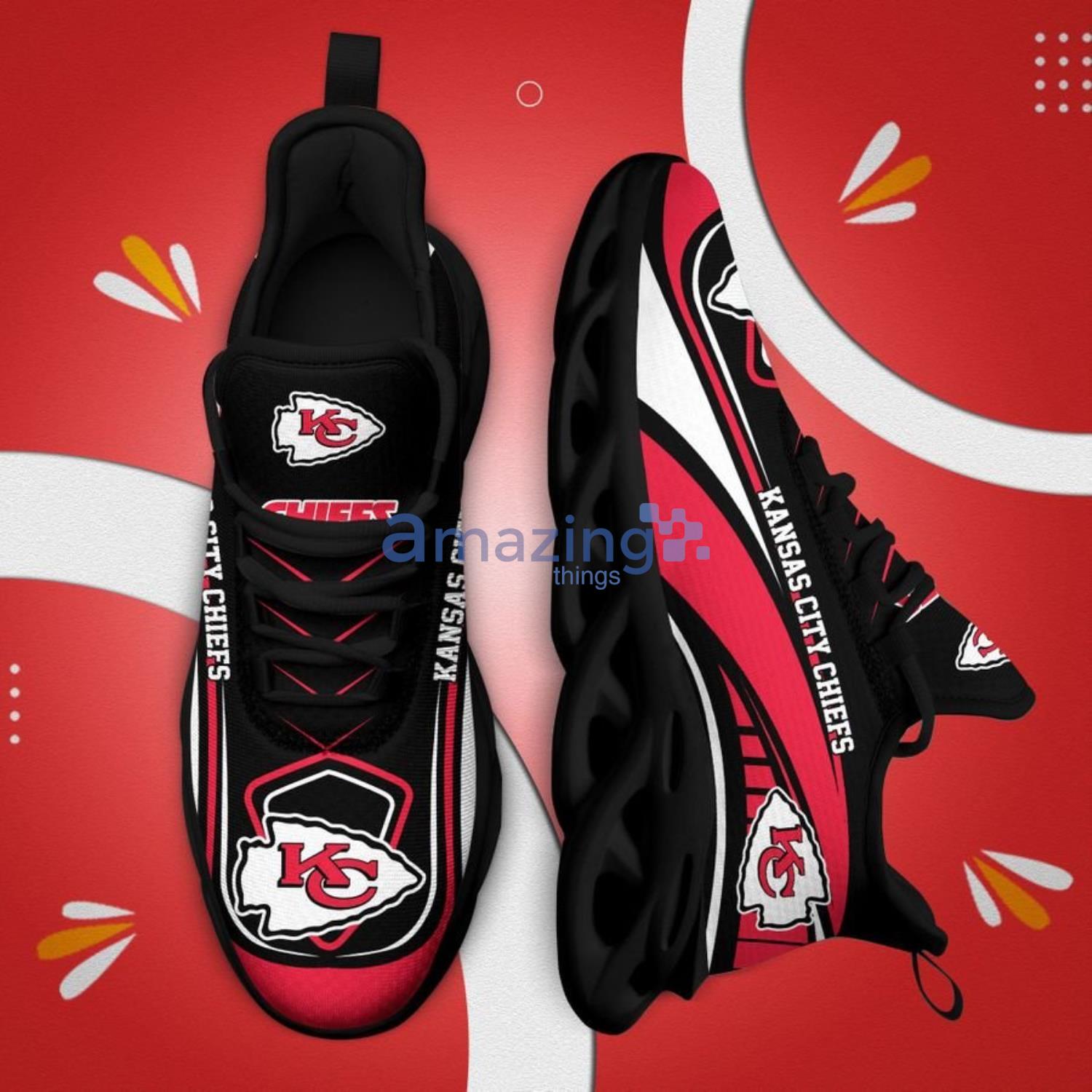 Kansas City Chiefs Ultra Cool Max Soul Shoes For Men And Women