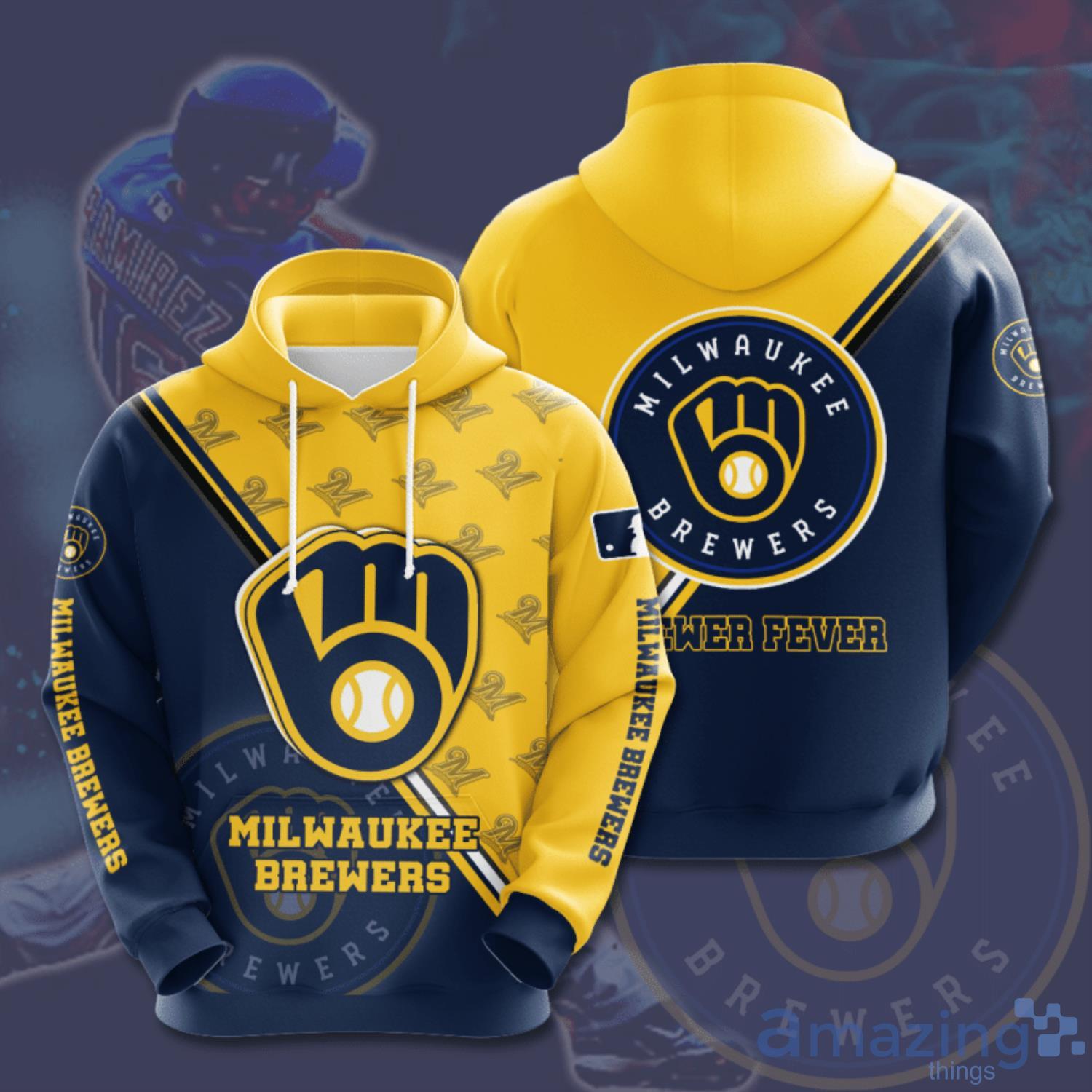 Milwaukee Brewers Sport Team 3D Hoodie For Fans
