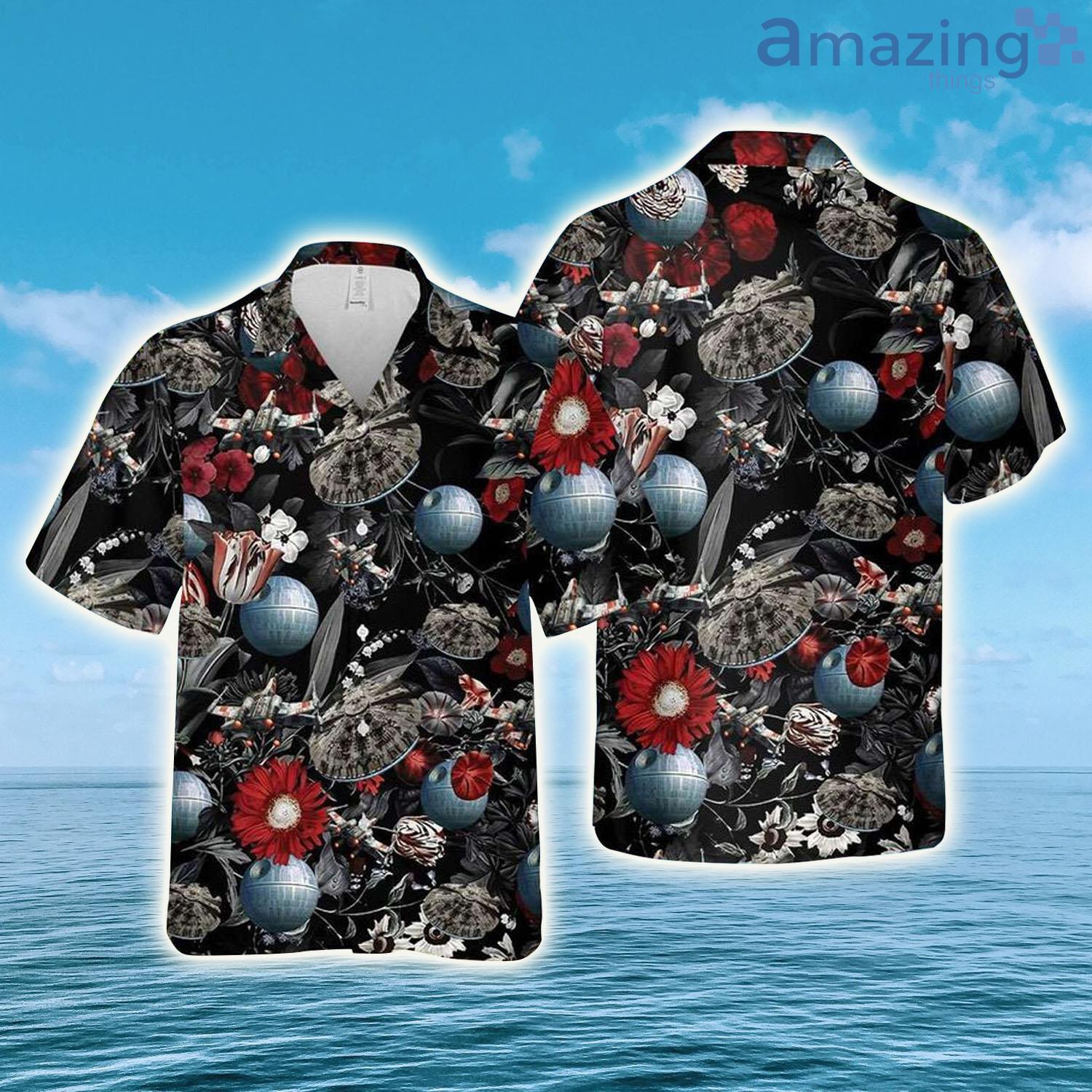 Flower Planet Star Wars Hawaiian Shirt - Flower Planet Star Wars Hawaiian Shirt