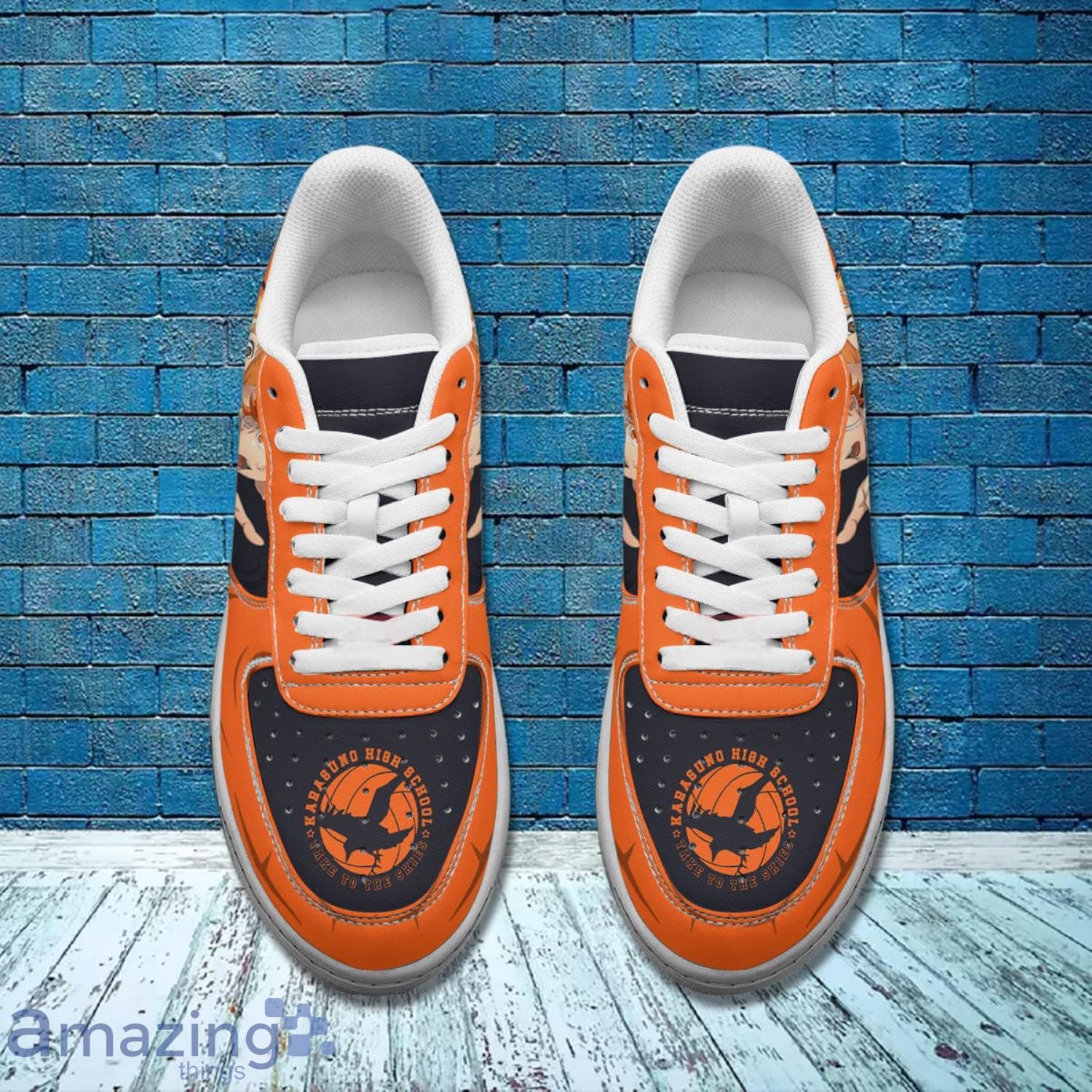 Haikyuu Hinata Shoyo Air Force Shoes Gift For Anime's Fans image Haikyuu Hinata Shoyo Air Force Shoes Gift For Animes Fans Product Photo 4