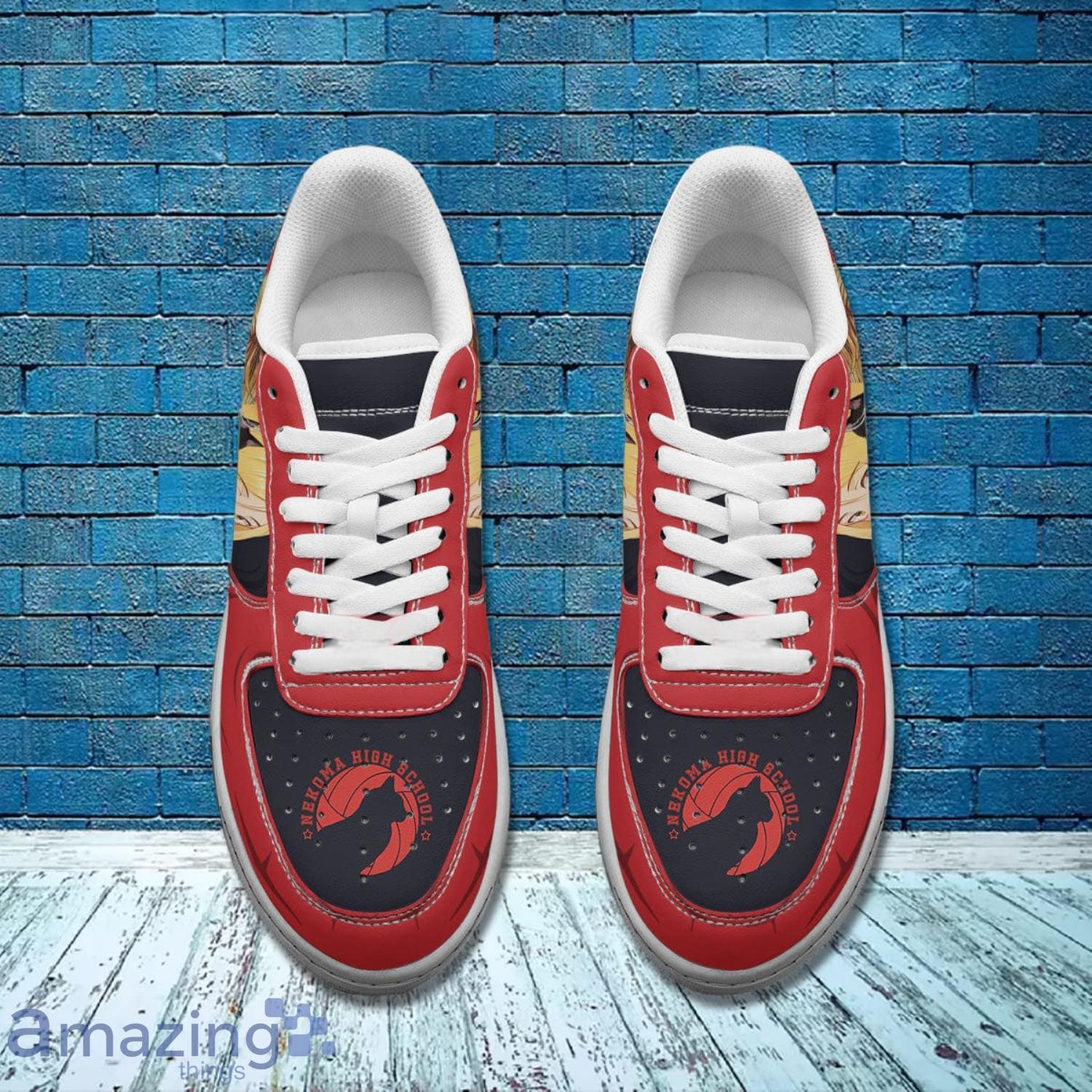 Haikyuu Kenma Kozume Red High Top Canvas Shoes Gift For Fans