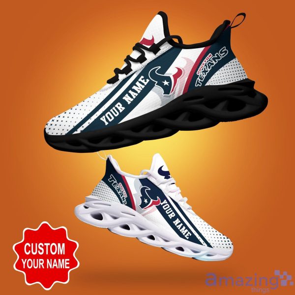 Houston Texans Custom Name Max Soul Shoes Running Shoes For Fans