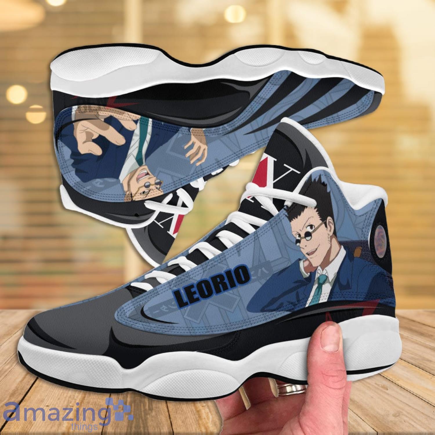 Leorio Paradinight Shoes Custom Hunter x Hunter Anime Slip On Shoes