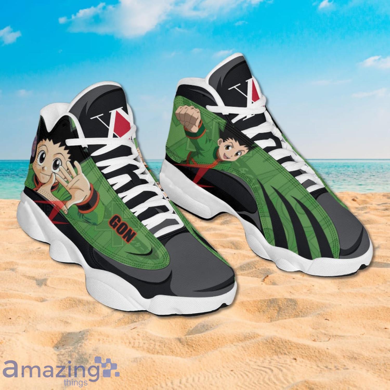 Hunter X Hunter Air Jordan 13 Sneakers Shoes image Hunter X Hunter Air Jordan 13 Sneakers Shoes Product Photo 2