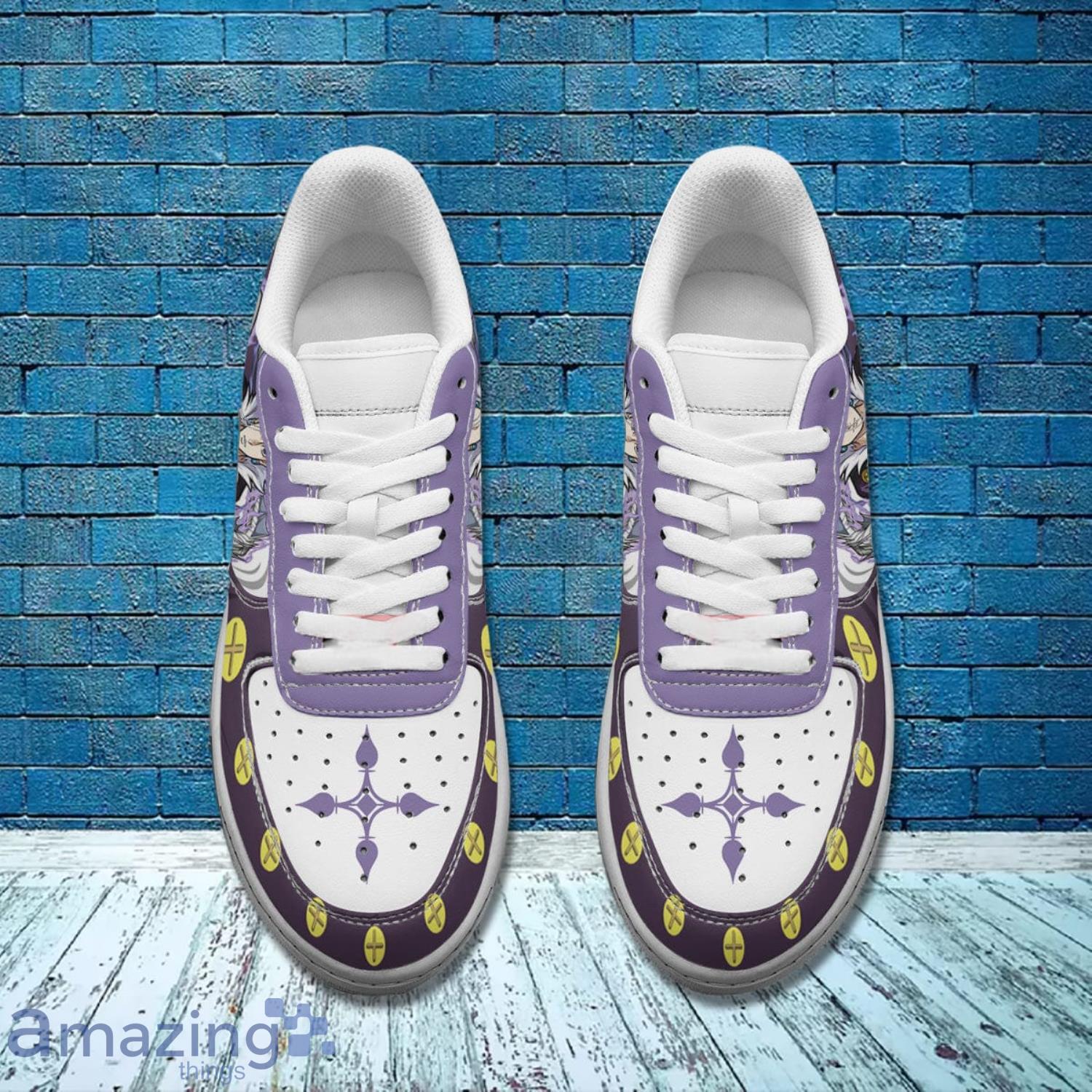 Hunter X Hunter Chrollo Lucilfer Air Force Shoes Gift For Anime's Fans image Hunter X Hunter Chrollo Lucilfer Air Force Shoes Gift For Animes Fans Product Photo 4