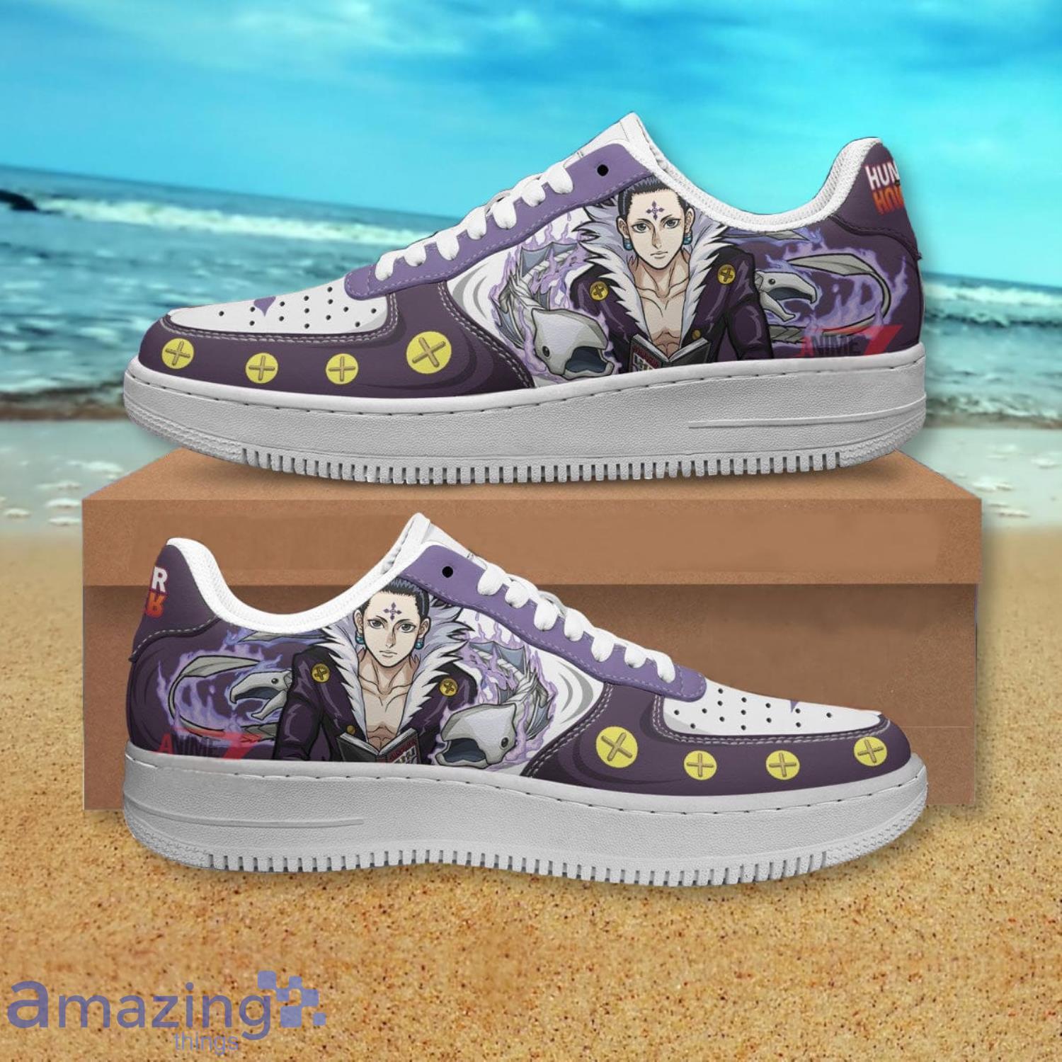 Hunter X Hunter Chrollo Lucilfer Air Force Shoes Gift For Anime's Fans Product Photo 1