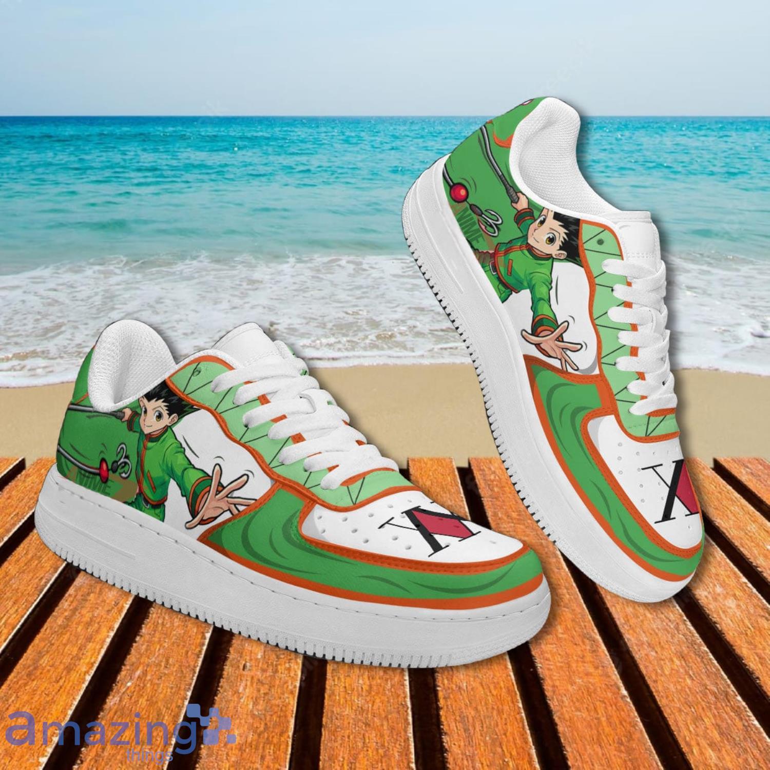 Nike Air Force 1 Custom Christmas XMAS Special Shoes Green Red