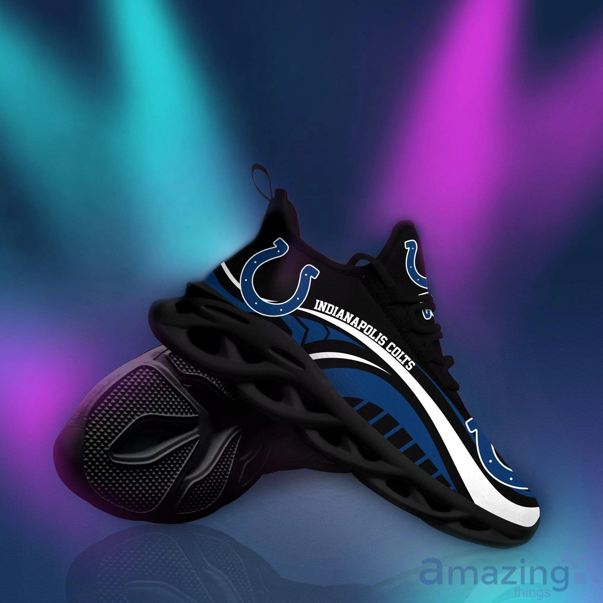 Indianapolis Colts Cool Max Soul Sneakers Running Shoes Product Photo 1