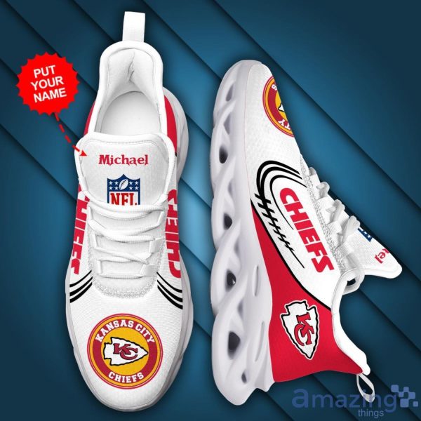 Kansas City Chiefs Custom Name Max Soul Sneakers Running Shoes