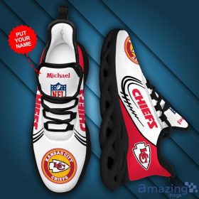 Kansas City Chiefs Custom Name Max Soul Sneakers Running Shoes 