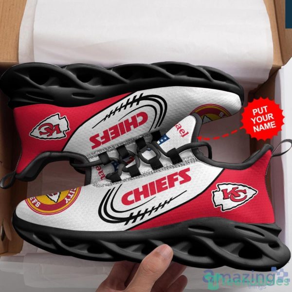 Kansas City Chiefs Custom Name Max Soul Sneakers Running Shoes