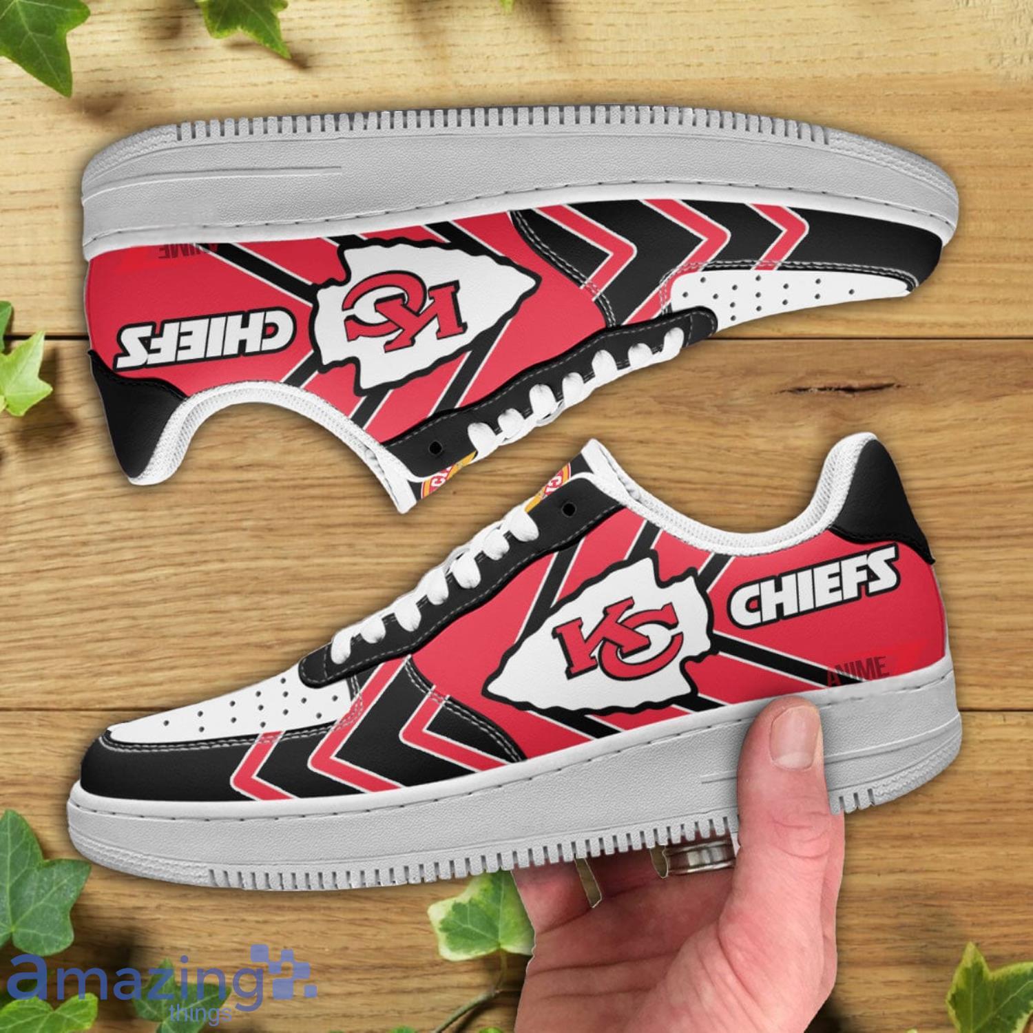 Kansas City Chiefs CUSTOM Nike Air Force Shoes 