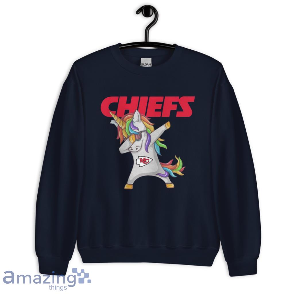 Kansas City Chiefs NFL Football Funny Unicorn Dabbing Sports T Shirt