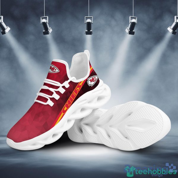 Kansas City Chiefs Polygonal Max Soul Clunky Sneaker Shoes