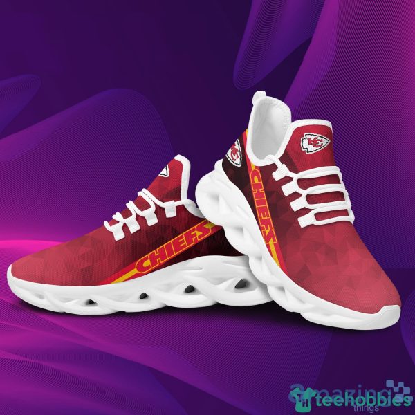 Kansas City Chiefs Polygonal Max Soul Clunky Sneaker Shoes