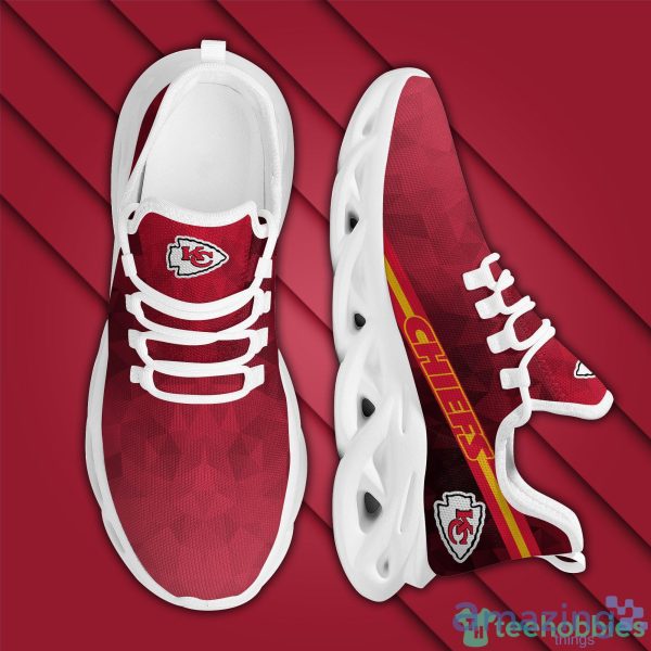 Kansas City Chiefs Polygonal Max Soul Clunky Sneaker Shoes