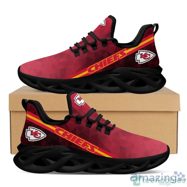 Kansas City Chiefs Polygonal Max Soul Clunky Sneaker Shoes