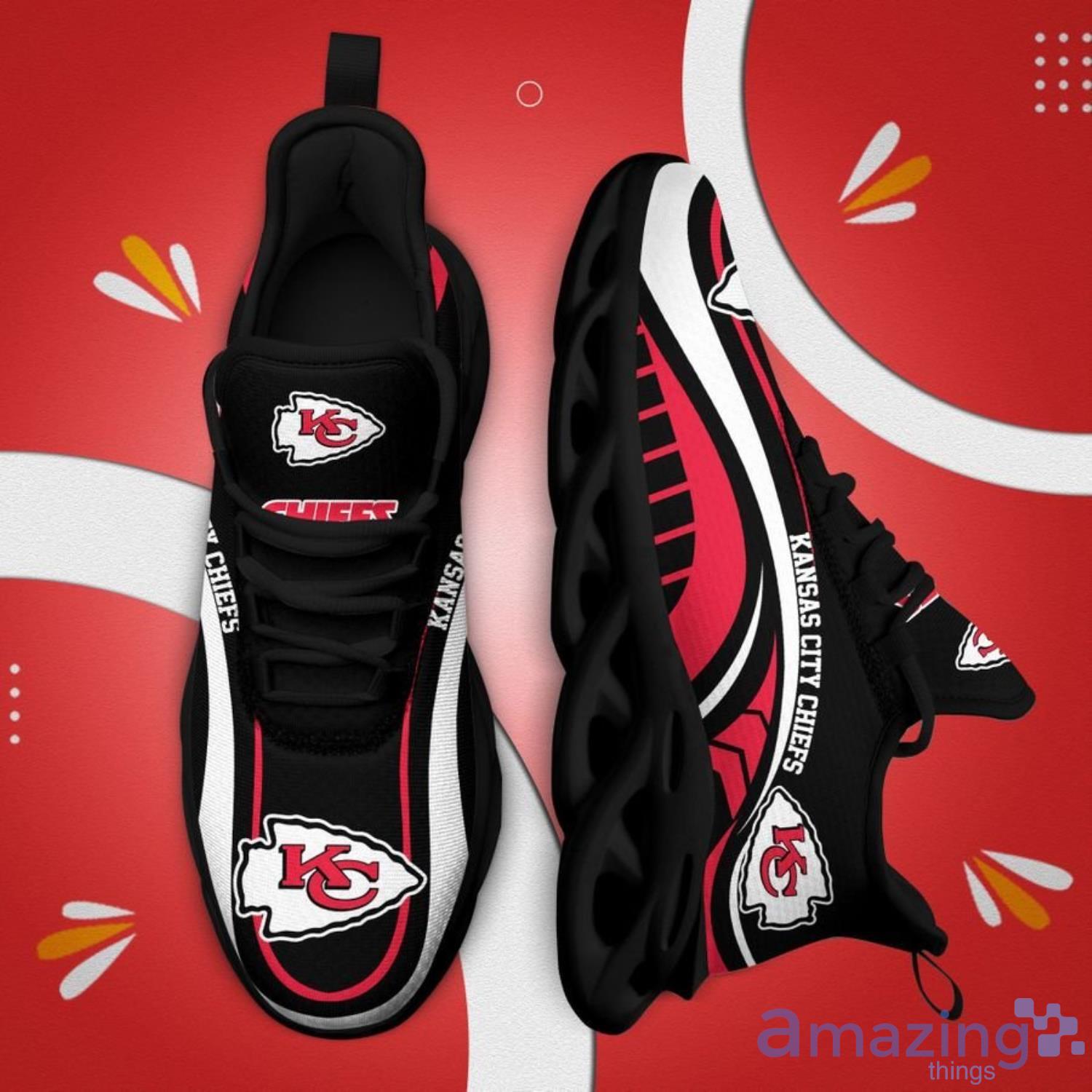 Kansas City Chiefs Ultra Cool Sneakers Max Soul Running Shoes