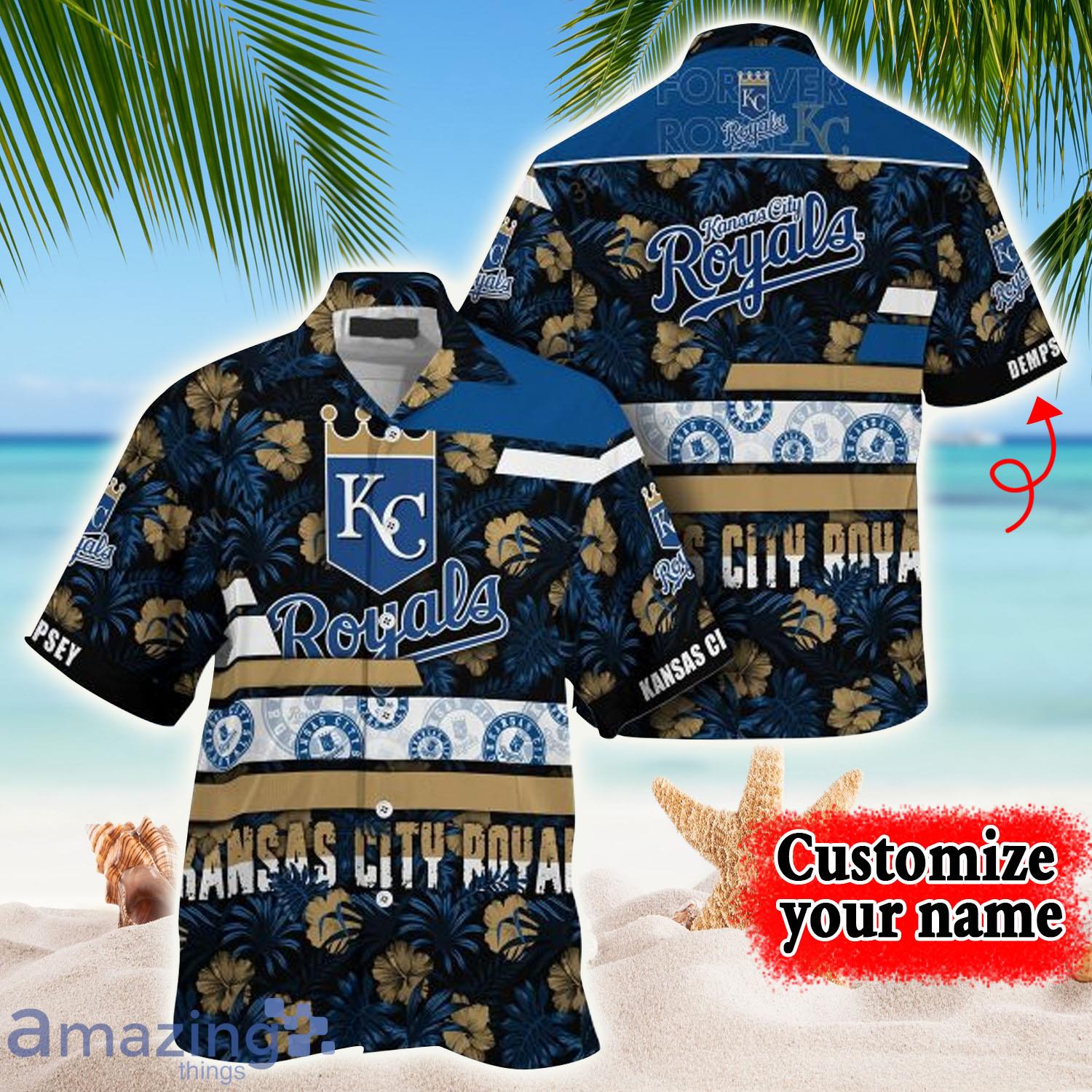 Kansas City Royals MLB Custom Number And Name 3D T Shirt Gift For