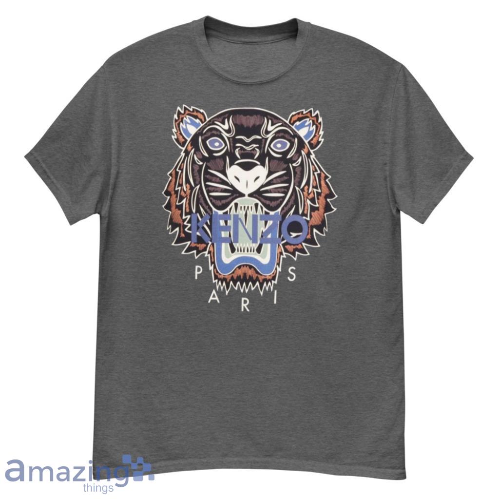 lunge Sportsmand sælge Kenzo Tiger Head motif T-shirt