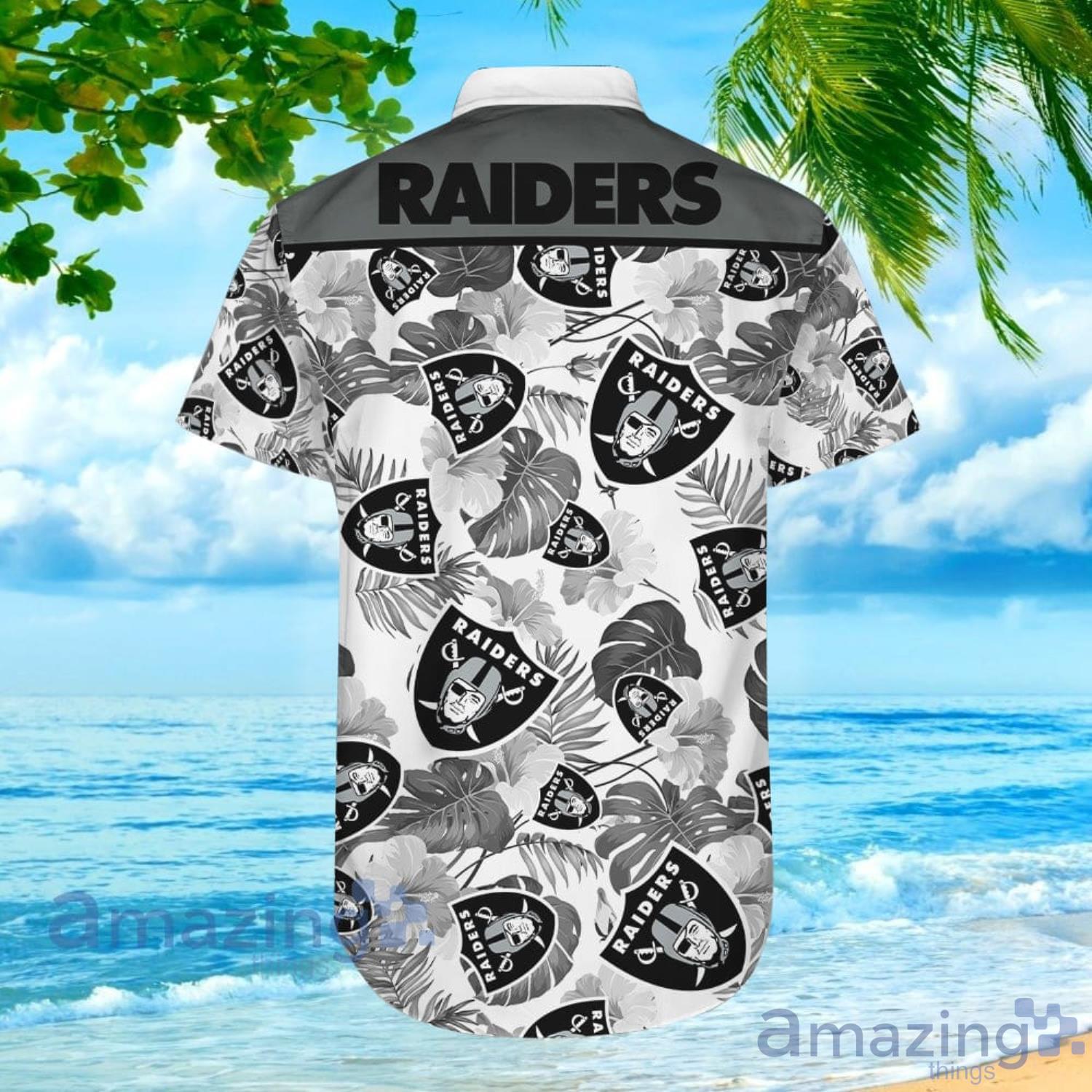 Raiders Hawaiian Shirt Team Time Trends New Raiders Father's Day Gifts -  Personalized Gifts: Family, Sports, Occasions, Trending