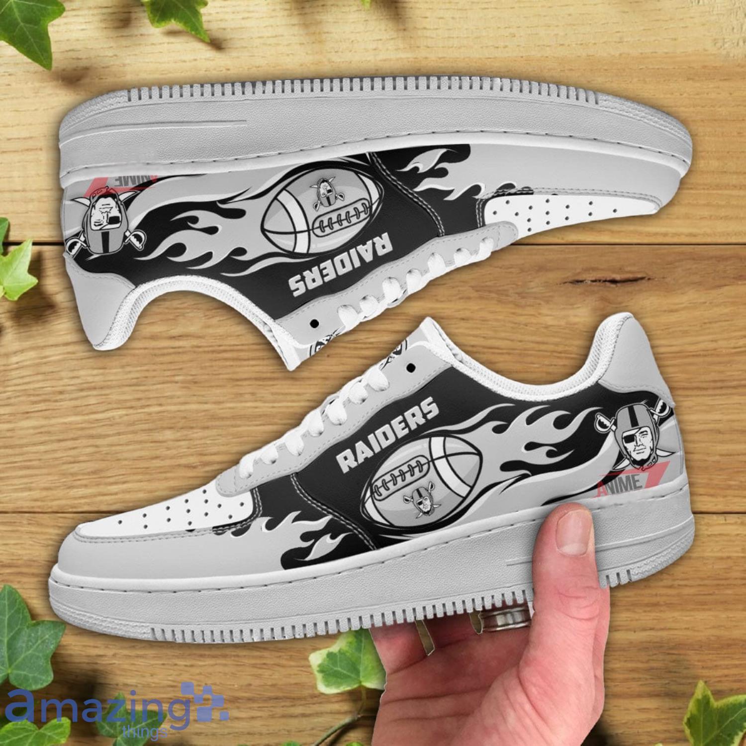 Las Vegas Raiders Team Air Sneakers Shoes Gift For Big Fans