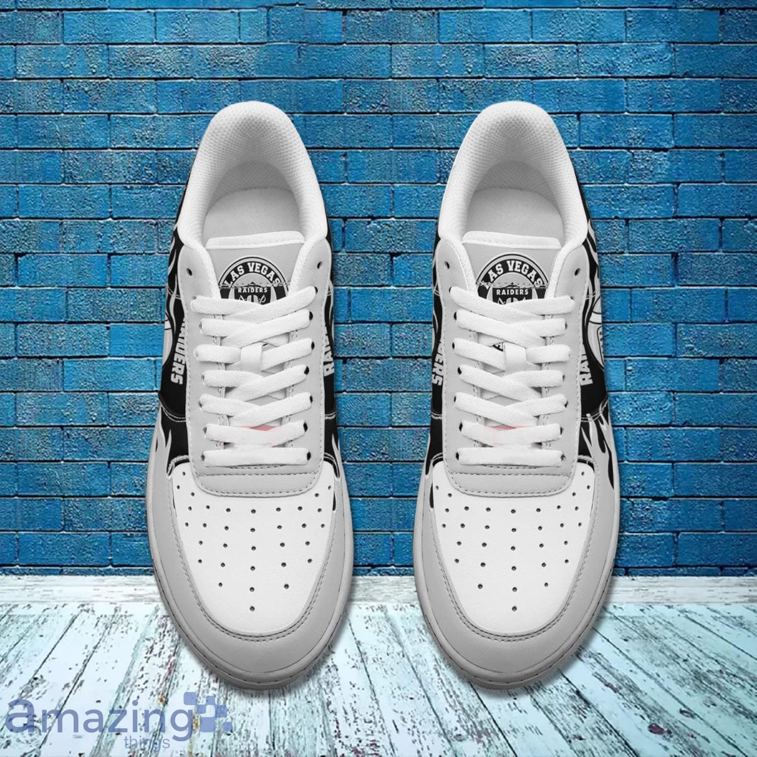 Las Vegas Raiders NFL Air Force Shoes Gift For Fans image Las Vegas Raiders NFL Air Force Shoes Gift For Fans Product Photo 4