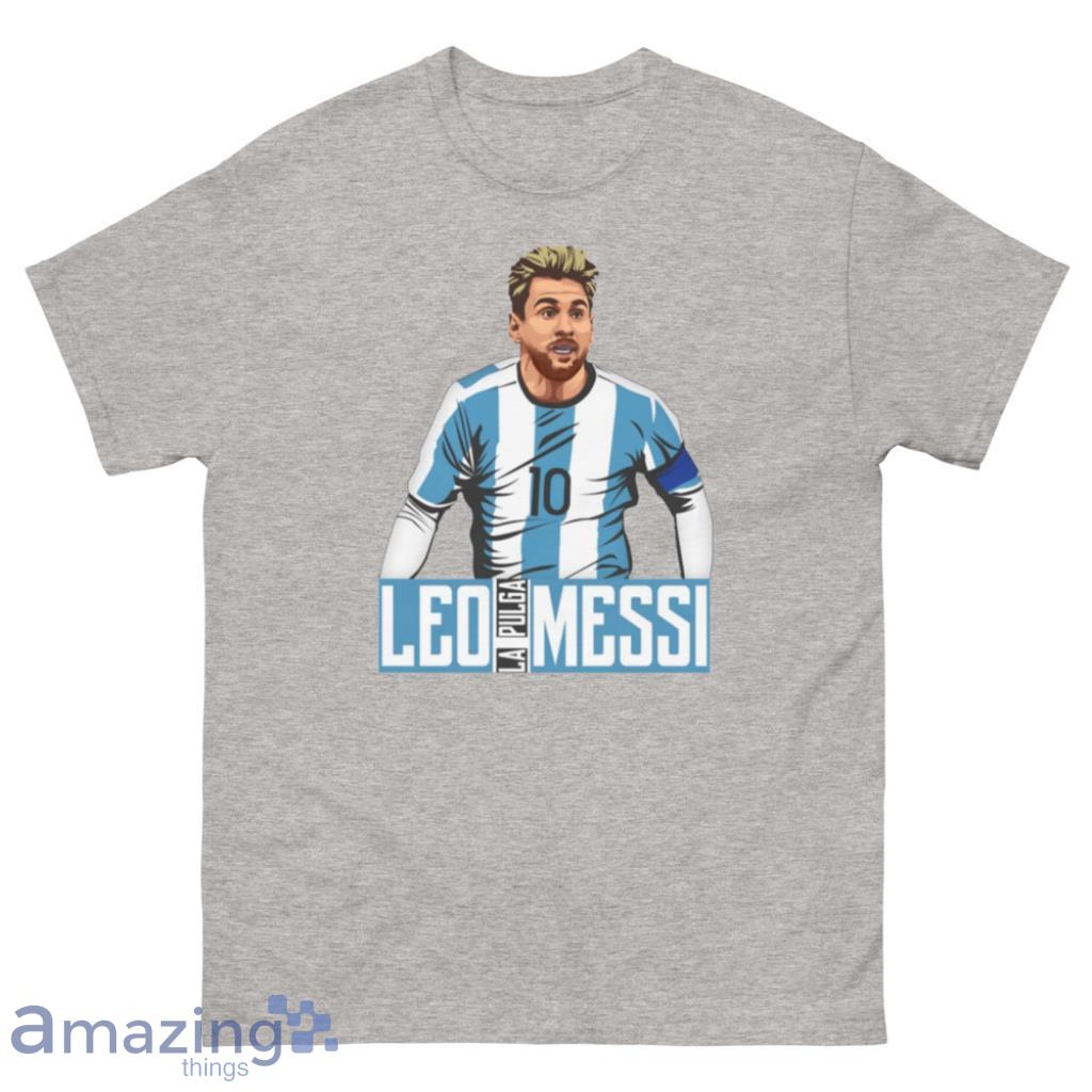 Leo Messi T-Shirt - 500 Men’s Classic Tee Gildan