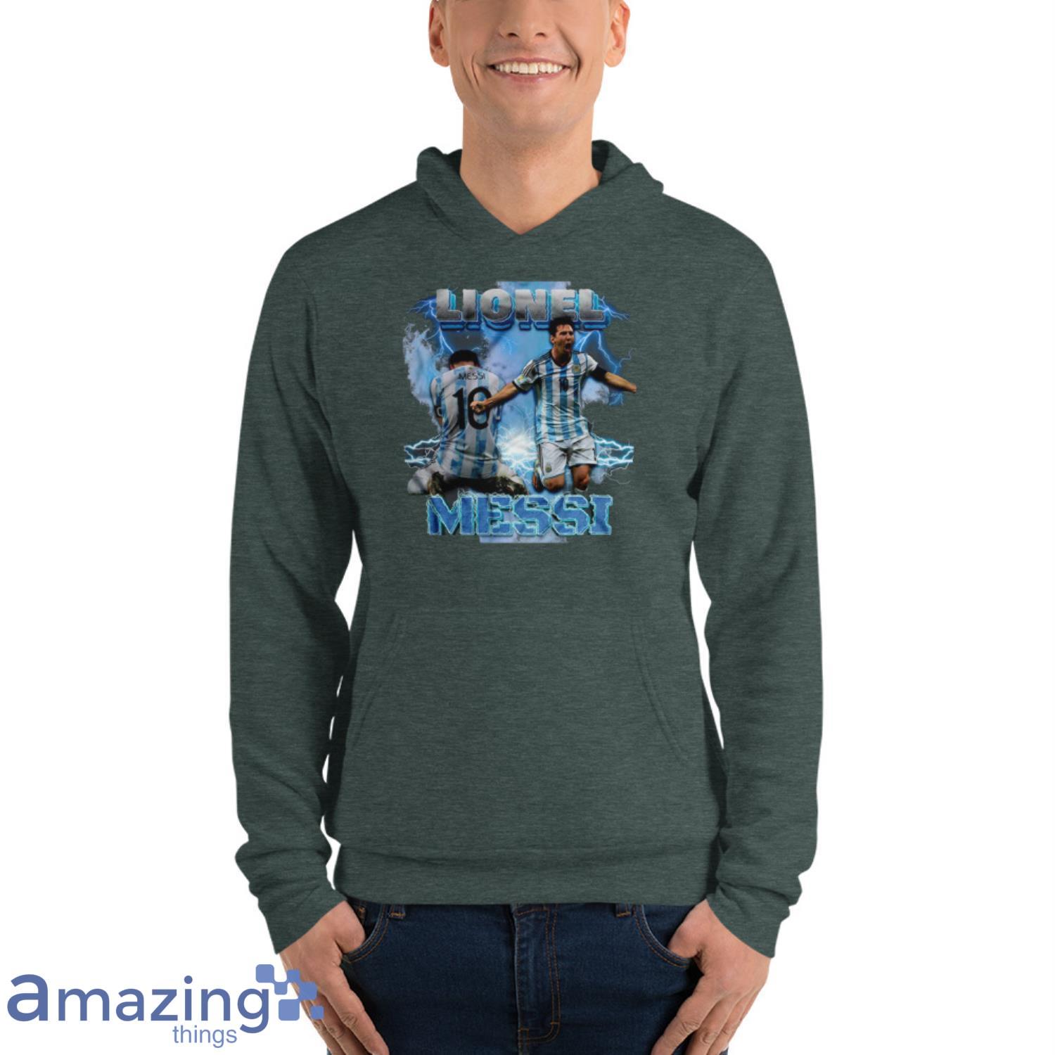 Lionel Messi Argentina Win World Cup 2022 Vintage T Shirt image Lionel Messi Argentina Win World Cup 2022 Vintage T-Shirt Product Photo 7