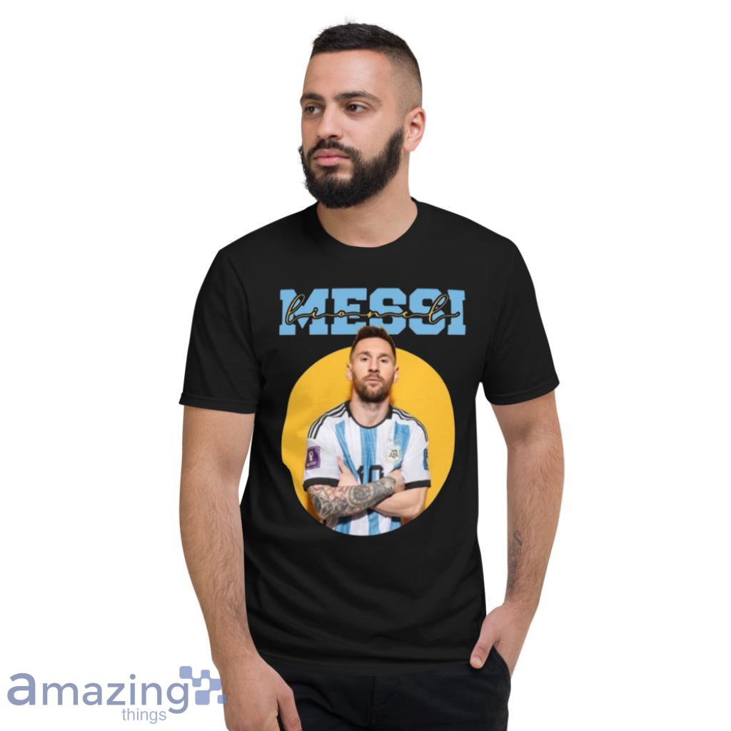 Shedd Shirts Lionel Messi Air Ladies V-Neck Shirt T-Shirt