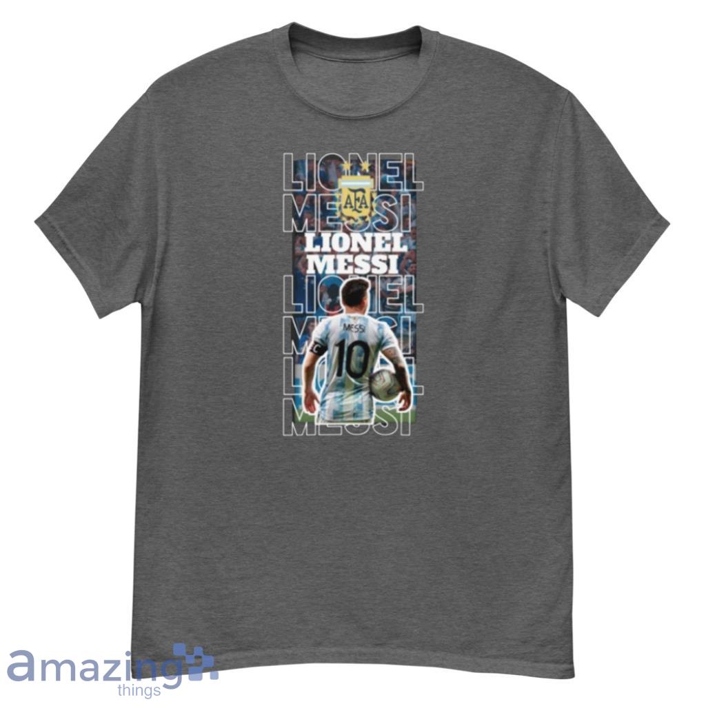Lionel Messi T-Shirt For Fans - Short Sleeve T-Shirt-1