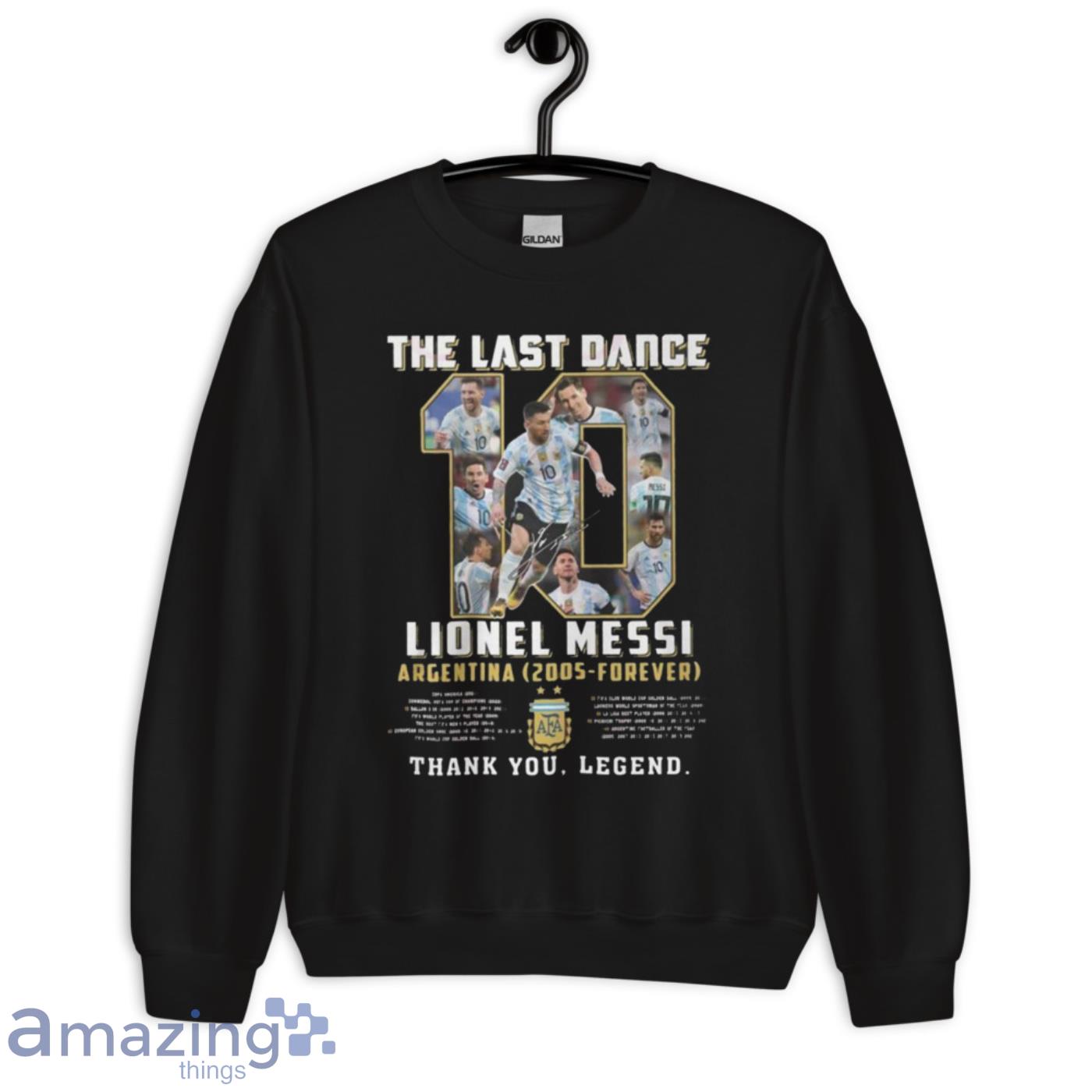 Lionel Messi Argentina Fifa World Cup 2022 The Last Dance T Shirt Unisex T  Shirt