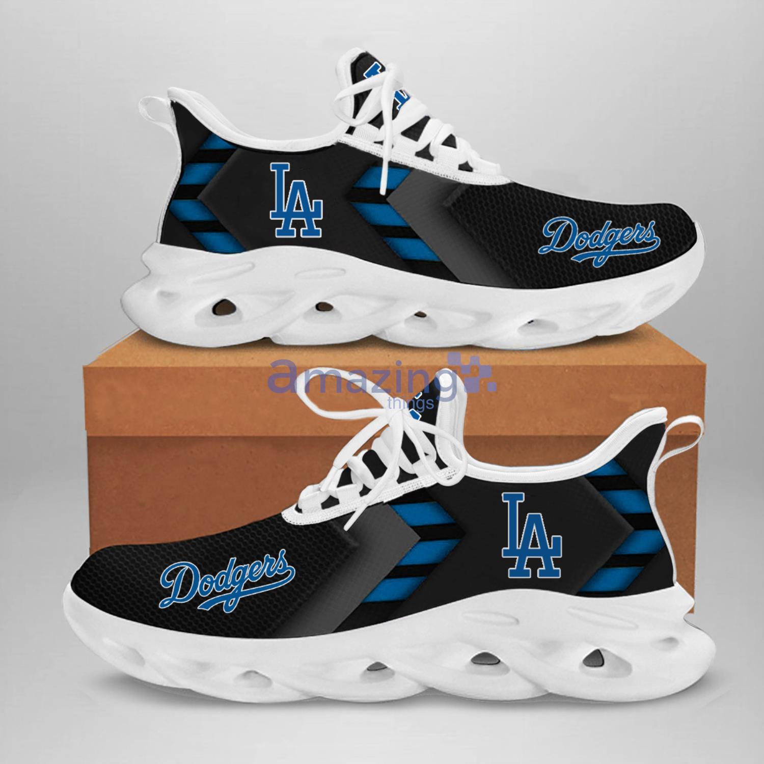 Los Angeles Dodgers Max Soul Snesker Running Shoes - Freedomdesign