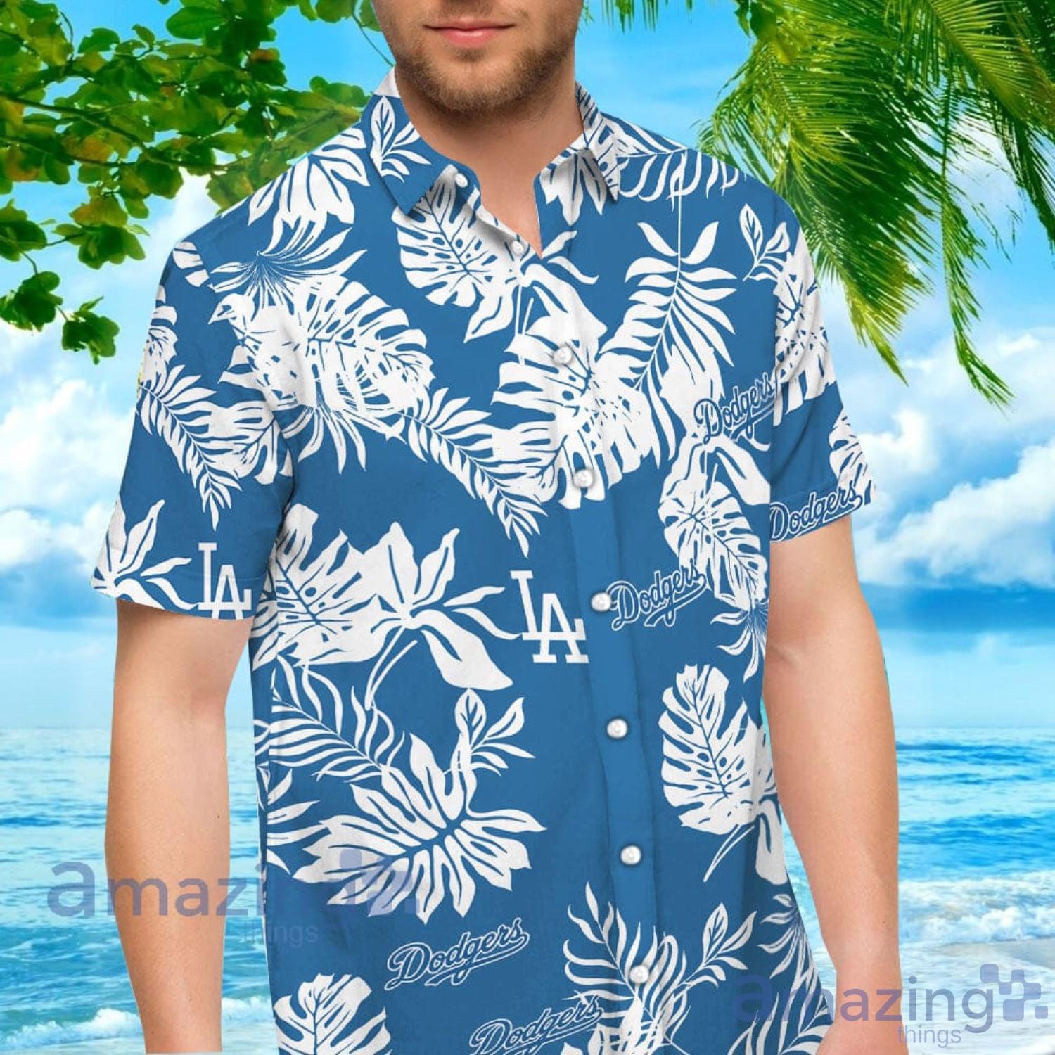 Los Angeles Dodgers Tropical Aloha Hawaiian Shirt For Men And Women