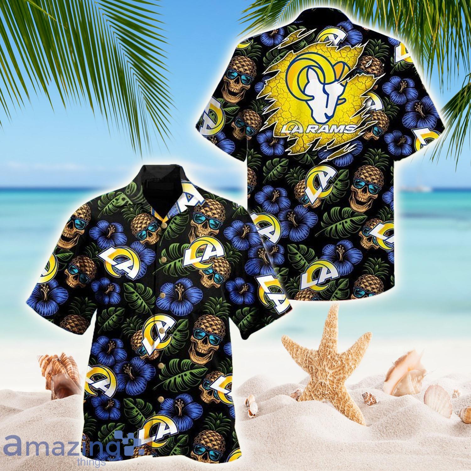 los angeles rams hawaiian shirt