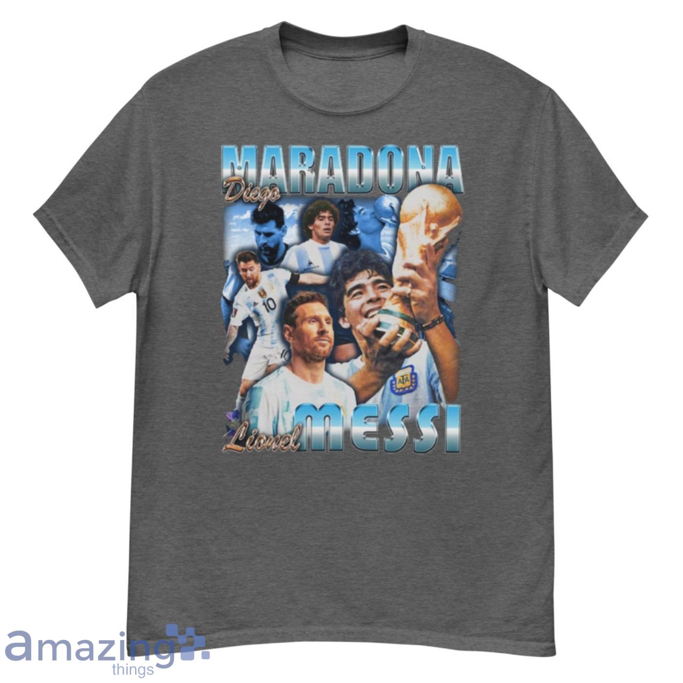 Messi-Maradona Argentina World Cup 2022 Shirt Product Photo 1