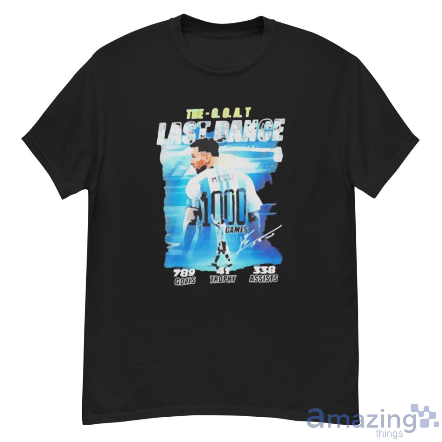 Messi The goat last dance 2022 signature shirt - G500 Men’s Classic T-Shirt