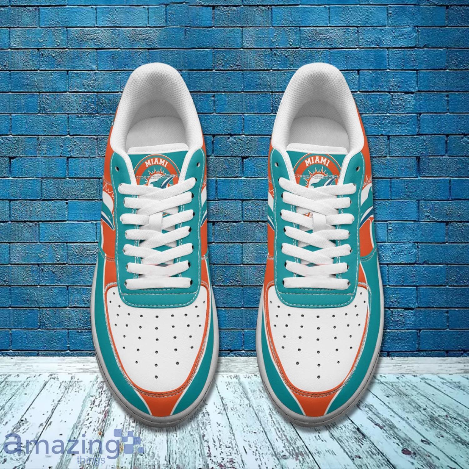 Miami Dolphins NFL Personalized Premium Air Force Shoes Special Gift For  Fans