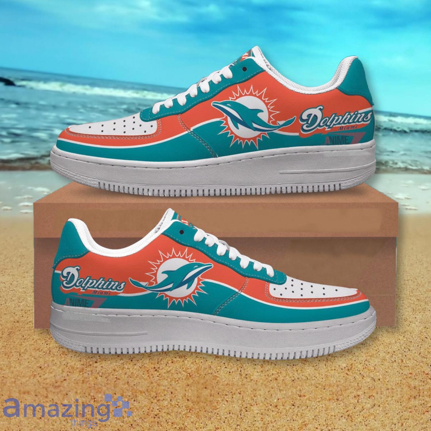 Miami Dolphins Shoes Air Force 1 Gift For Fans V28 - EvaPurses