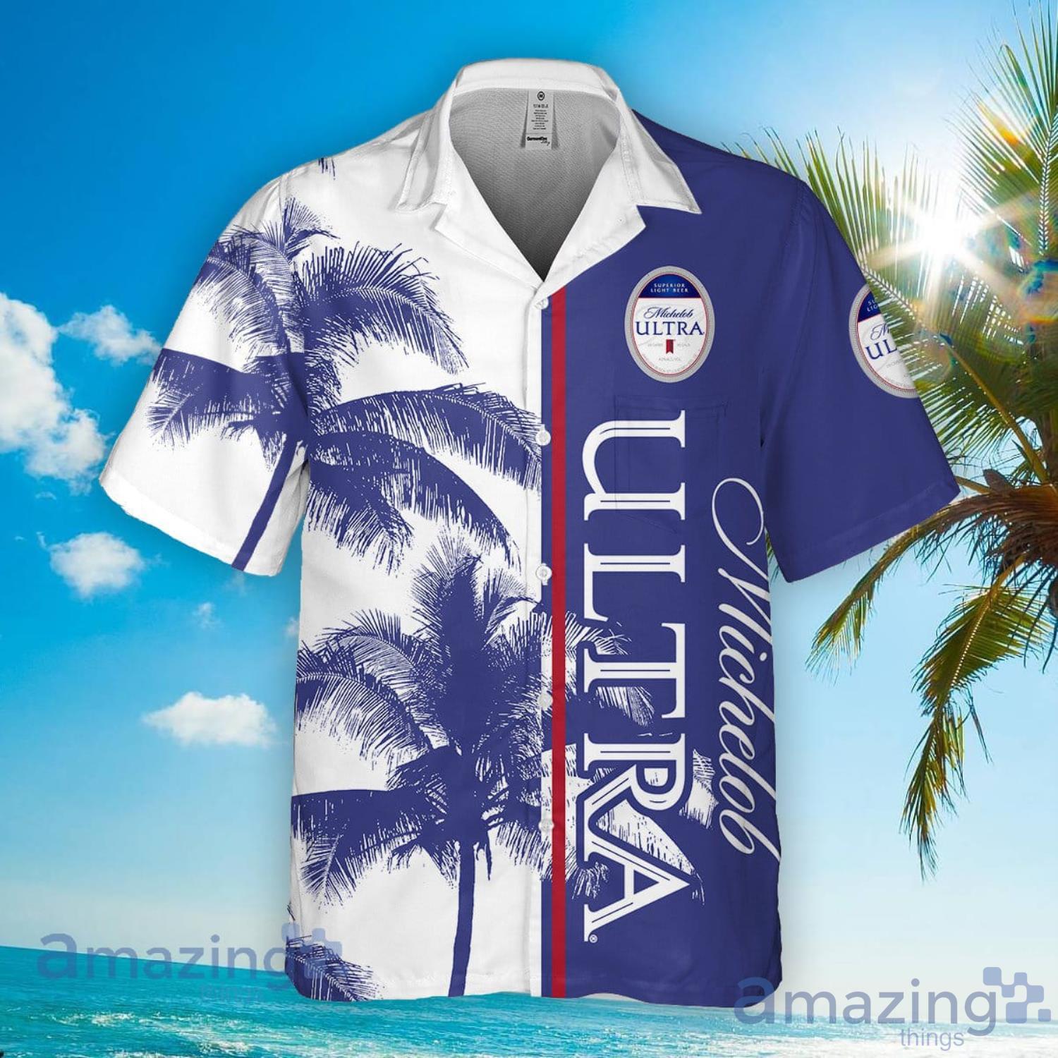Michelob Ultra Hawaiian Shirt For Men And Women Product Photo 1