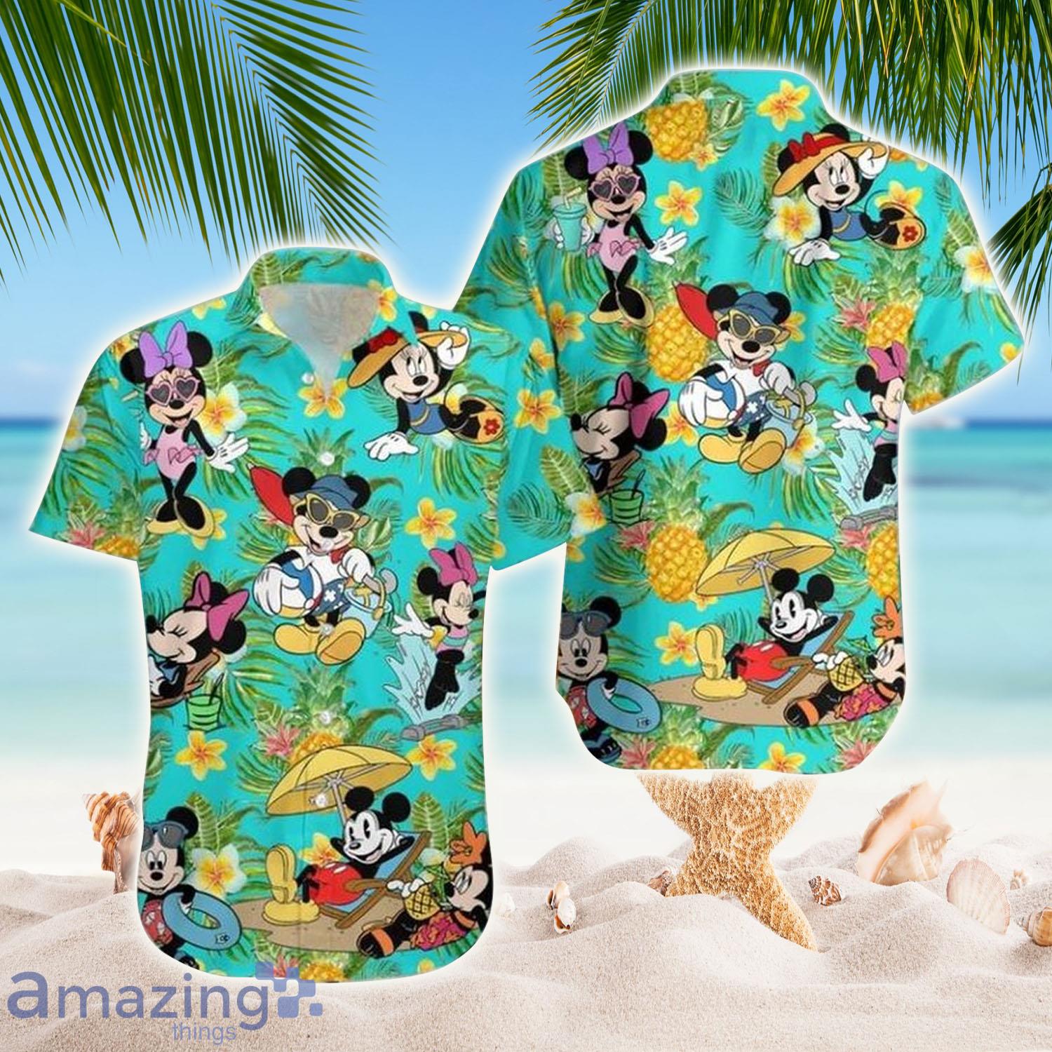 Mickey Mouse Disney Summer Hawaiian Shirt - Mickey Mouse Disney Summer Hawaiian Shirt