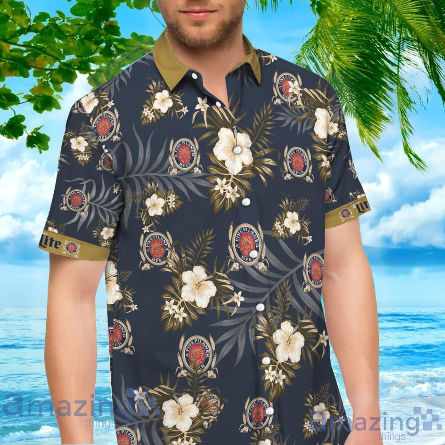 Miller Lite Style 2 Hawaiian Shirt For Men And Women Product Photo 1 Miller Lite Style 2 Hawaiian Shirt For Men And Women Product Photo 1
