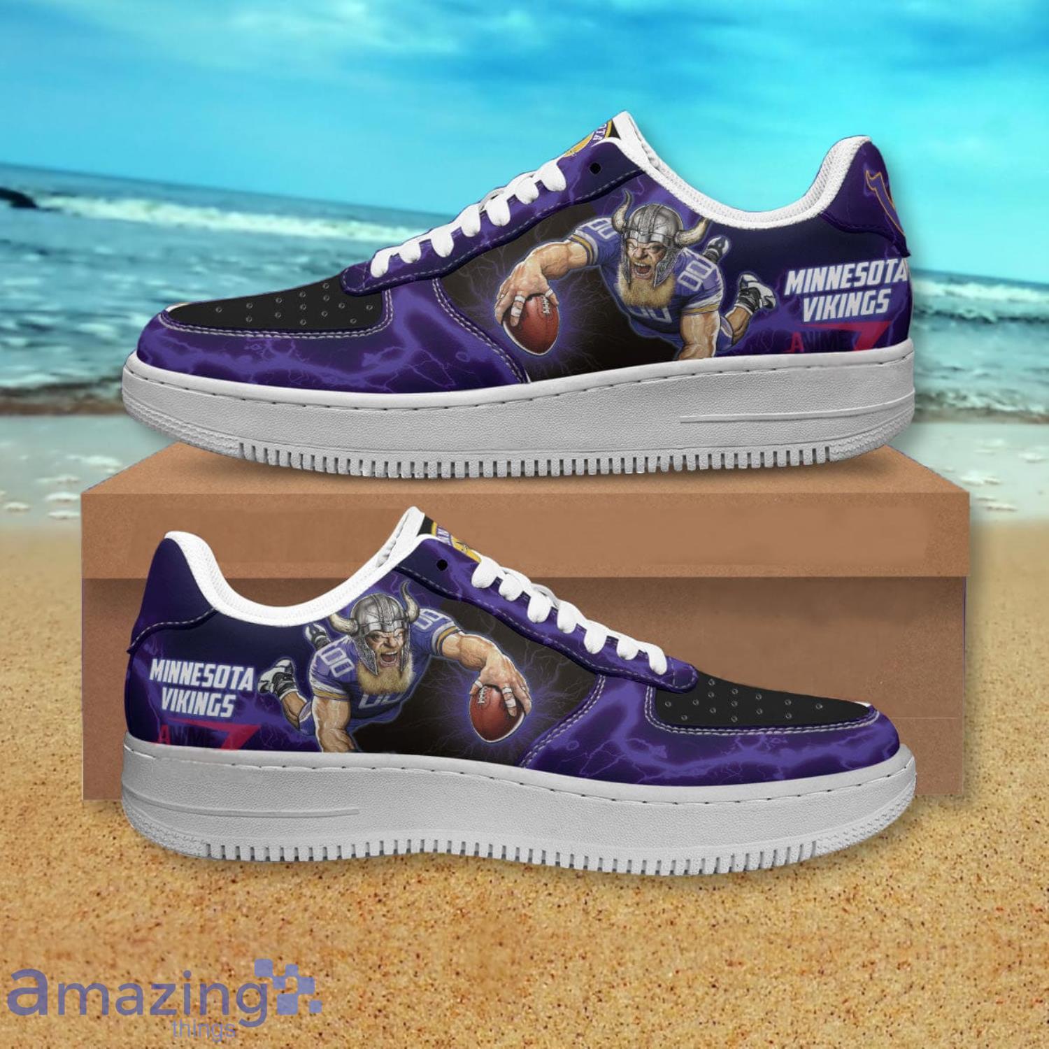 Minnesota Vikings NFL Air Force Shoes Gift For Fans