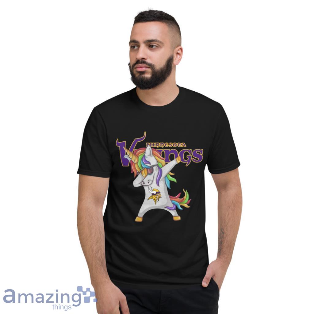 Minnesota Vikings NFL Football Funny Unicorn Dabbing Sports For Fans T Shirt