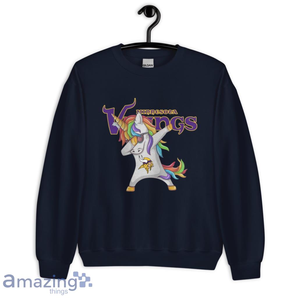 Minnesota Vikings NFL Football Funny Unicorn Dabbing Sports For Fans T Shirt