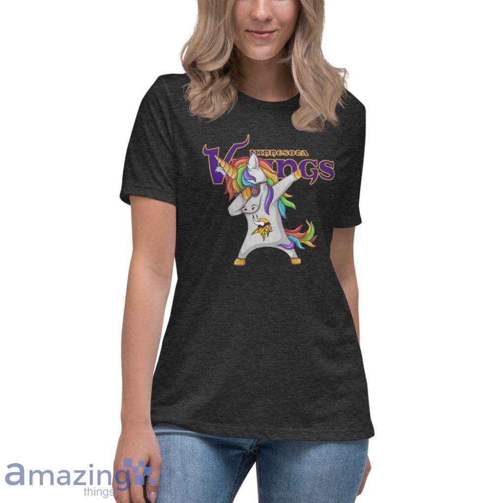 Dabbing Unicorn Minnesota Vikings Shirt - High-Quality Printed Brand